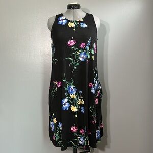 Old navy large tall floral midi dress